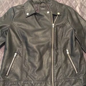 F21 leather jacket